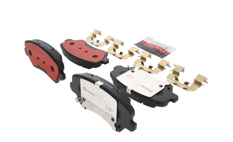 Brembo OE Keramik Bremsbelag für 2017 Hyundai Elantra/Elantra GT/16-17 Veloster/19-21 Veloster – Vorderachse