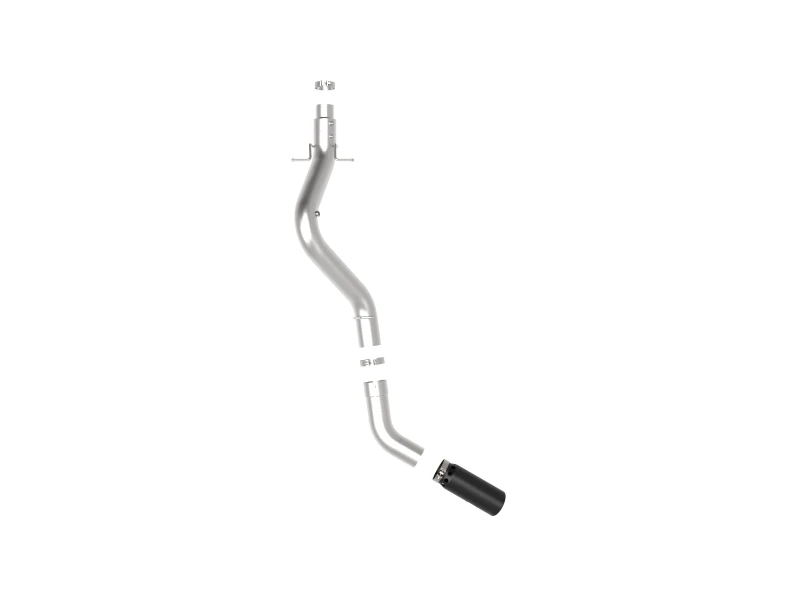 aFe Large Bore-HD 5 IN 409 SS DPF-Back Auspuffsystem mit schwarzem Endrohr 20-21 GM Truck V8-6.6L