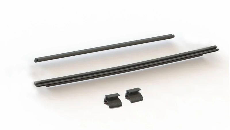 Rampage Tailgate Tonneau Bar Kit für Jeep Wrangler JK