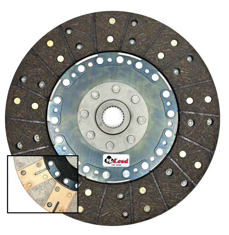 McLeod Racing RST HD Twin - For Small Diameter Flywheel - Black Ring - 1-1/8 x 26 Spline - Cable