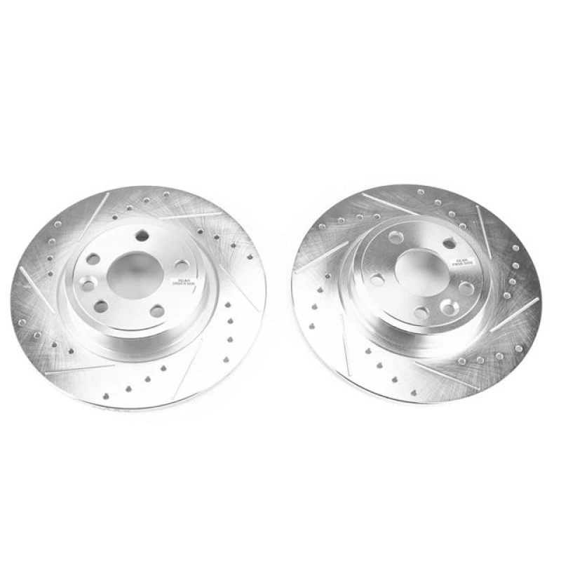 powerstop_EBR1655XPR-679456299e577 Power Stop 2018 Jaguar E-Pace Rear Evolution Drilled & Slotted Rotors - Pair