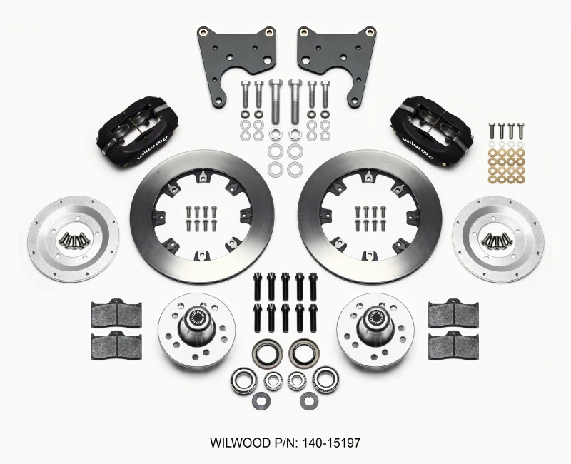Wilwood Forged Dynalite Vorderkit 12,19 Zoll 65-72 CDP C-Körper - Trommel