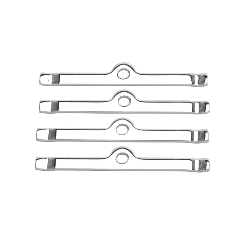 Edelbrock Chrom-Halteklammern 4er-Pack