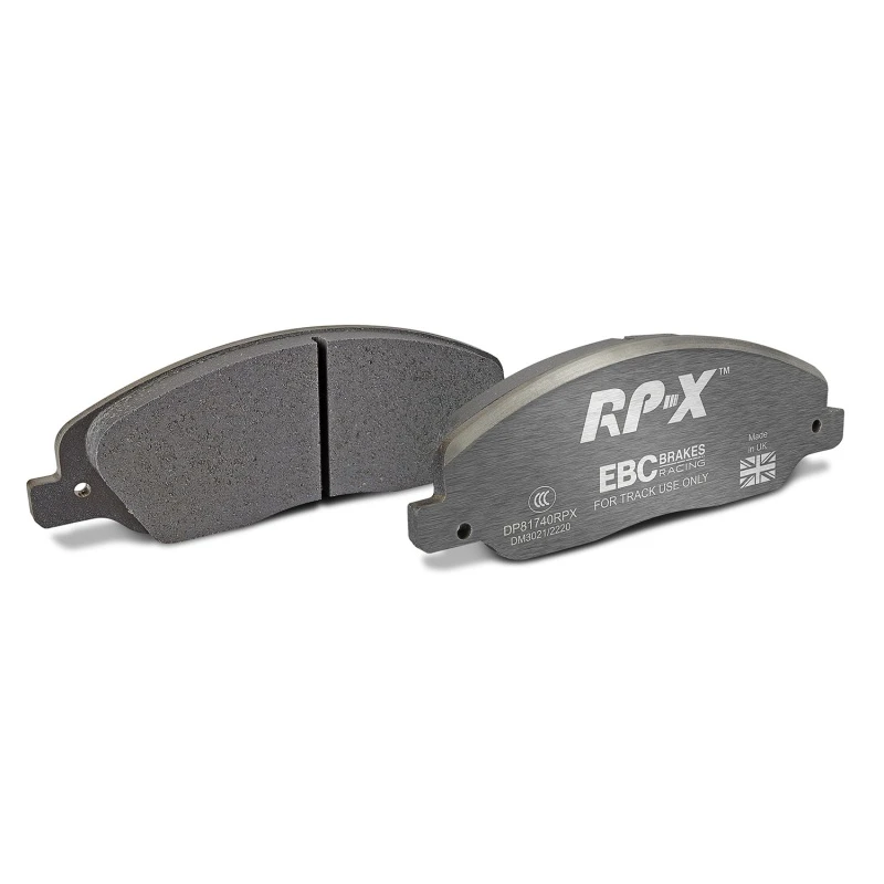 EBC Racing 10-14 Ford Mustang (5th Gen) 3.7L RP-X Front Brake Pads