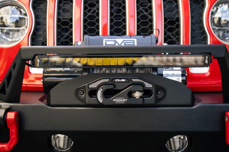 DV8 Offroad FS-25 Stubby Front Bumper mit Bull Bar für 07-23 Jeep Wrangler/Gladiator JT/JK/JL