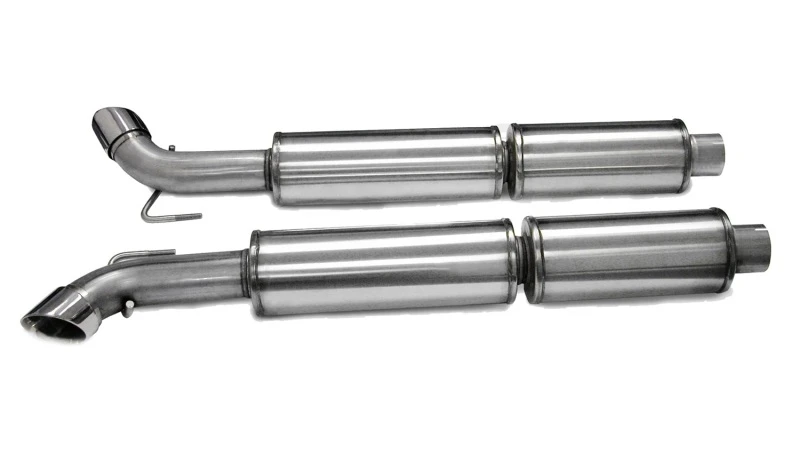 Corsa 2003-06 Dodge Viper 8.3L Poliertes Sport Cat-Back Auspuffsystem (2,5 Zoll Einlass für den Einsatz mit Originalkatalysator)