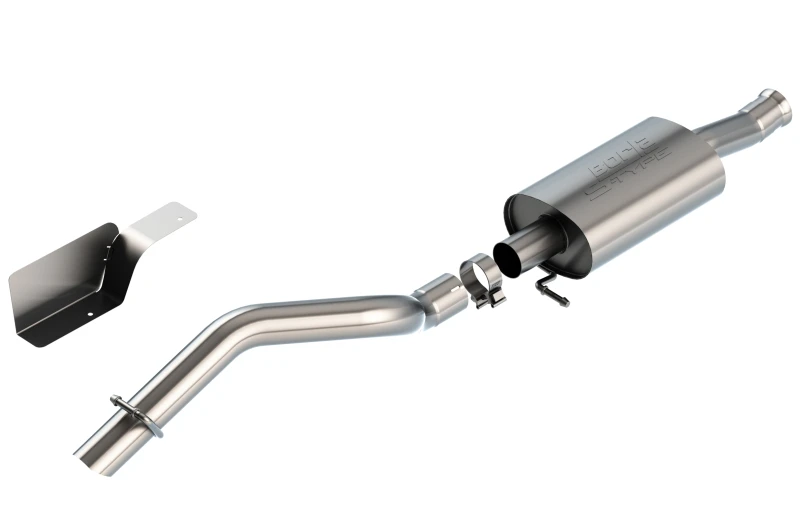 Borla 18-21 Jeep Wrangler JL 2.0L 2DR Climber 2.75in Turn Down Tip S-Type Kat-Back Abgasanlage