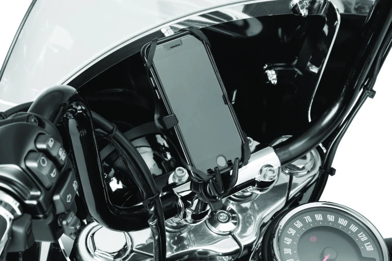 Kuryakyn Free-Flex Device Holder Handlebar Clamp Mount Black