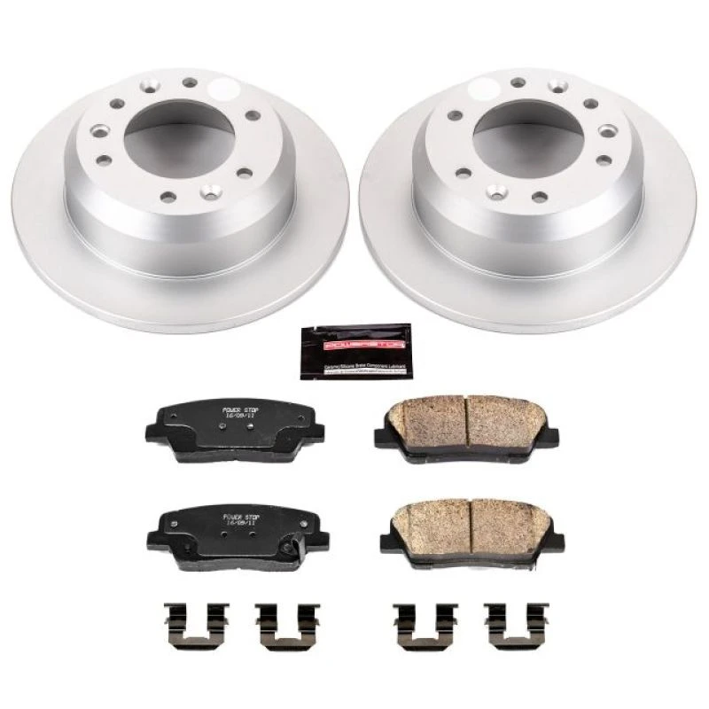powerstop_CRK5906-679454ee6bb50 Power Stop 07-08 Hyundai Entourage Rear Z17 Evolution Geomet Coated Brake Kit