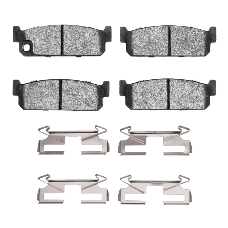 DFC 90-93 Infiniti Q45 Rear 5000 Advanced Semi Metallic Brake Pads and Hardware Kit