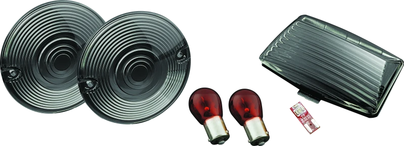 Kuryakyn Rear Smoke Lens Kit für Harley-Davidson Touring & Softail