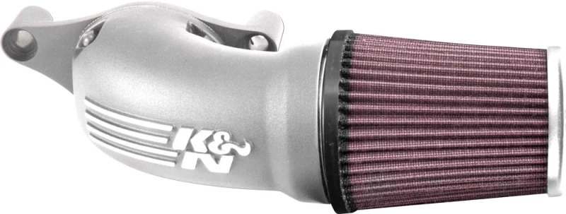 K&N 17-18 Harley-Davidson Touring Models Performance Air Intake System Silver