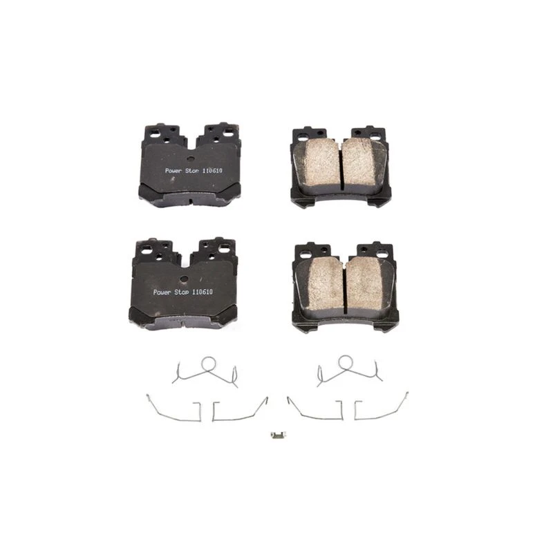 powerstop_17-1283-679451ad2cafd Power Stop 07-17 Lexus LS460 Rear Z17 Evolution Ceramic Brake Pads w/Hardware