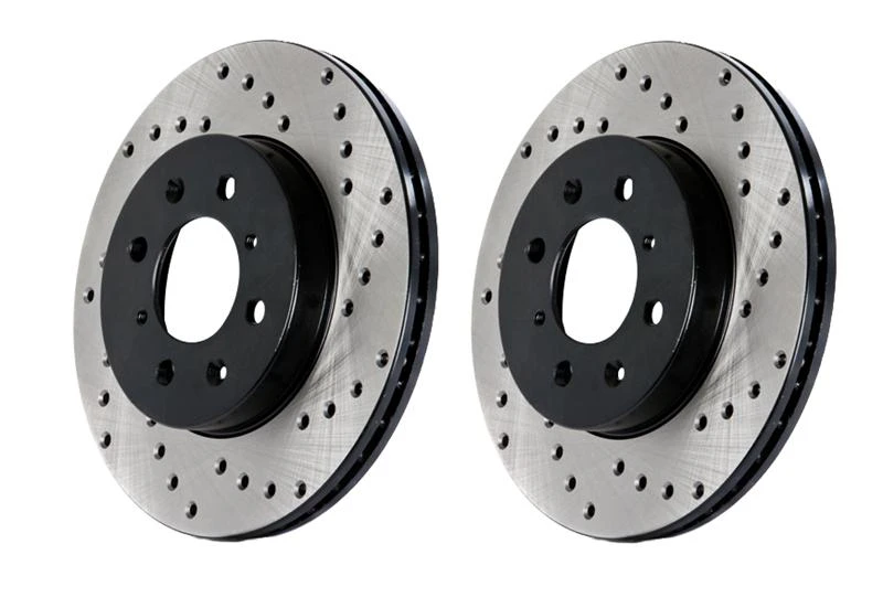 Centric 12-15 Mercedes-Benz ML550 Drilled OE Design Rear Brake Rotor