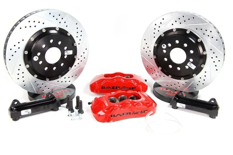 Baer Brakes 07-17 Jeep Wrangler 14in Pro+ Front SDZ Brake Kit - Monster Green