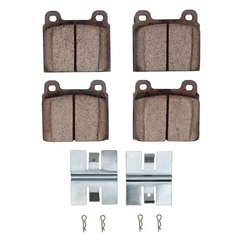 DFC 73-85 Volkswagen Type 2 Front 5000 Advanced Low Metallic Brake Pads and Hardware Kit