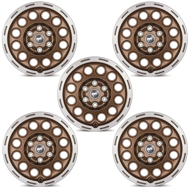 Ford Racing 21-23 Bronco 17x8,0 Rad-Kit - Sinister Bronze