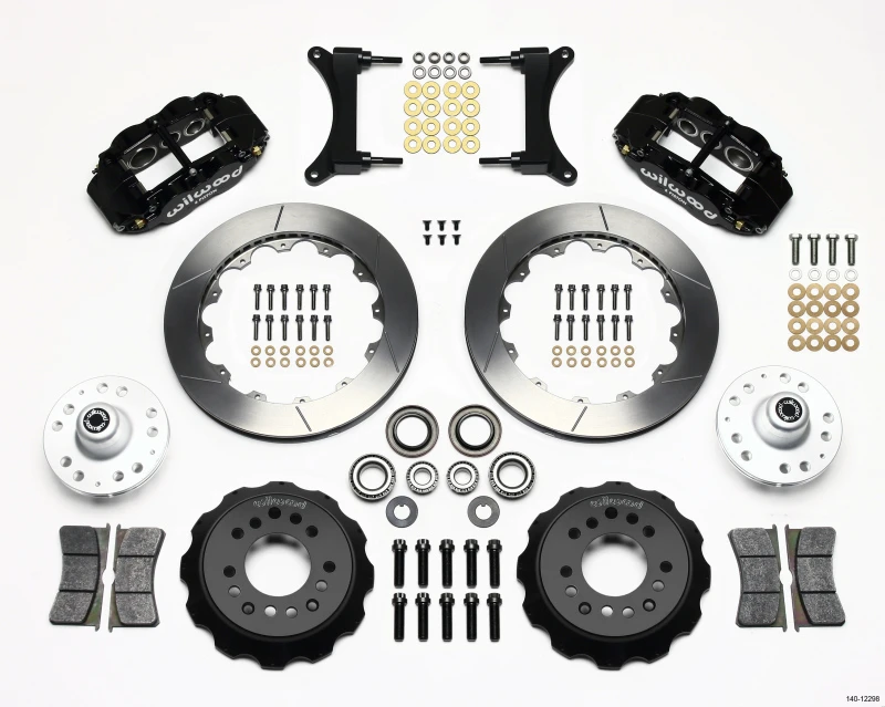 Wilwood Narrow Superlite 6R Vorderes Naben-Kit 12,88 Zoll 79-87 GM G Body