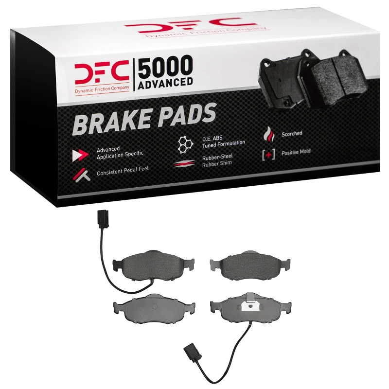 DFC 98-04 Ford Contour Front 5000 Advanced Low Metallic Brake Pads