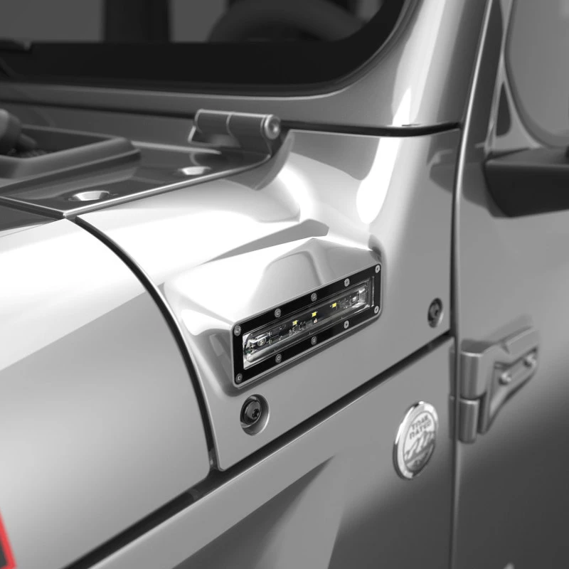 EGR 18-24 Jeep Wrangler VSL LED Licht VSL JL/JT Billet Silber