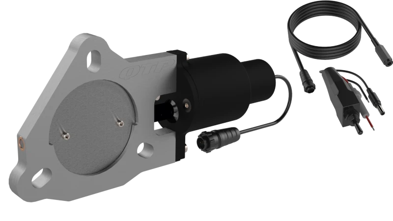 QTP 3in Bolt-On QTEC Electric Cutout Valve for Borla Exhausts - Single