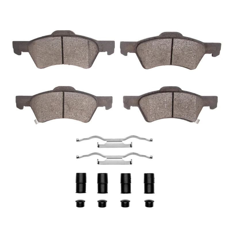 DFC 01-07 Chrysler Town & Country Front 4000 HybriDynamic Brake Pads and Hardware Kit