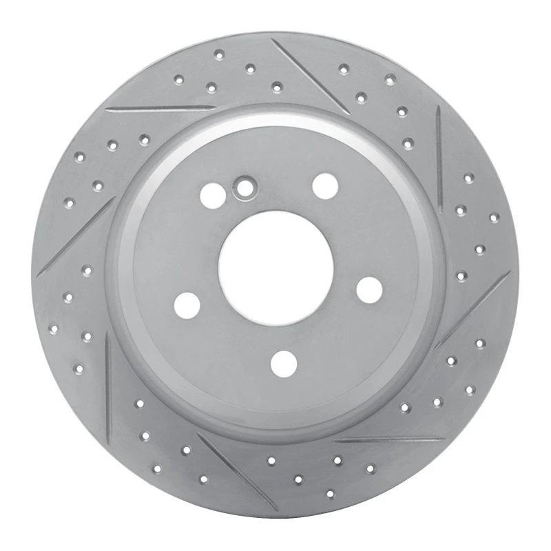 DFC 03-16 Mercedes-Benz E500 Rear Right Drilled & Slotted Geoperformance Rotor