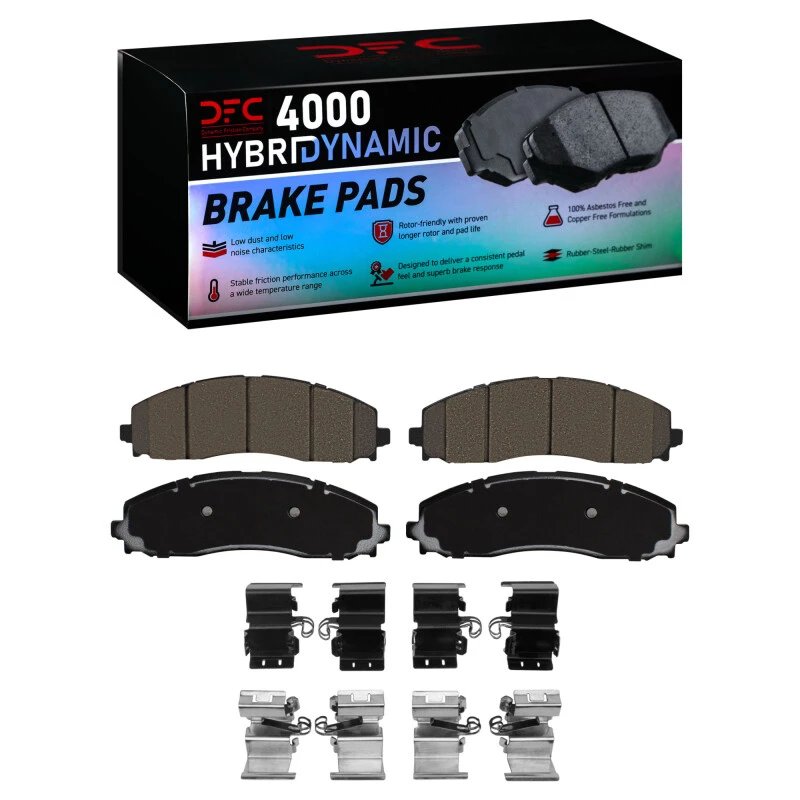 DFC 11-25 Ford F-350 Super Duty 4WD Rear 4000 HybriDynamic Brake Pads and Hardware Kit