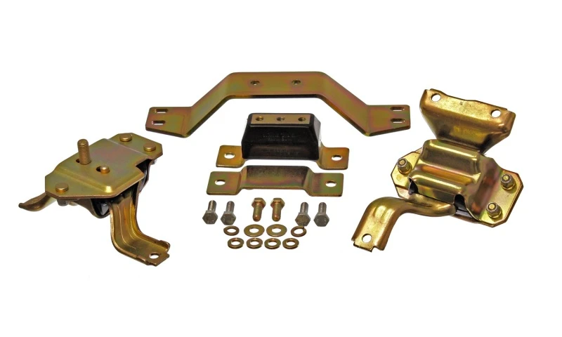 Energy Suspension 99-04 Ford Mustang 4.6L V8 Schwarzes Motor- und Getriebehalter-Set