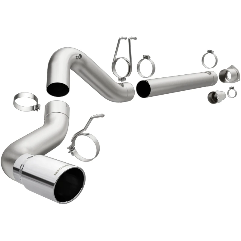 MagnaFlow 08-17 Ford F-250/F-350/F-450 6.4L/6.7L DPF-Rückseite SS 5in Einzelne Beifahrerseite Ausgang