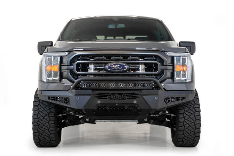 Addictive Desert Designs HoneyBadger Frontstoßstange ohne Top Hoop für 2021–2023 Ford F-150
