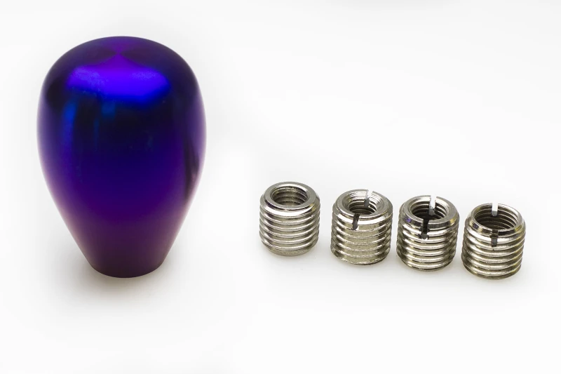 MXP Burned Titanium Tear Drop Shift Knob w/Insert