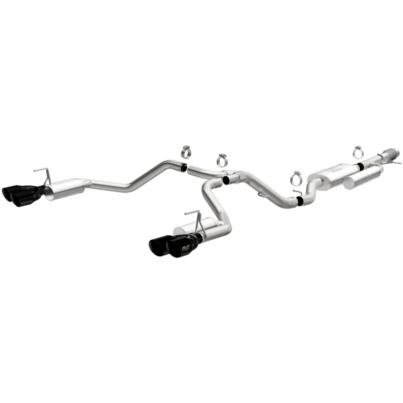 MagnaFlow 2021 Chevrolet Tahoe V8 5.3L Street Series Cat-Back Auspuff - Schwarze Chromspitzen