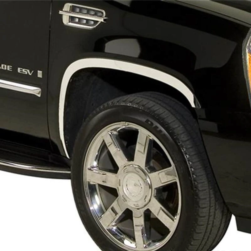 Putco 07-14 Cadillac Escalade - Voll - 6-teiliges Kit Edelstahl Kotflügel-Trim