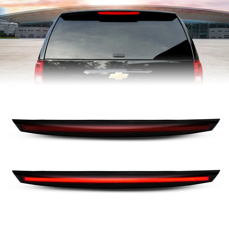 ANZO 2007-2014 Chevrolet Suburban 1500 LED-Bremse Purple Smoke-Linse mit Spoiler 1 Stück