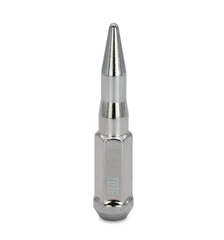 BLOX Racing Spike Forged Lug Nut - Chrome 12 x 1.25mm - Single