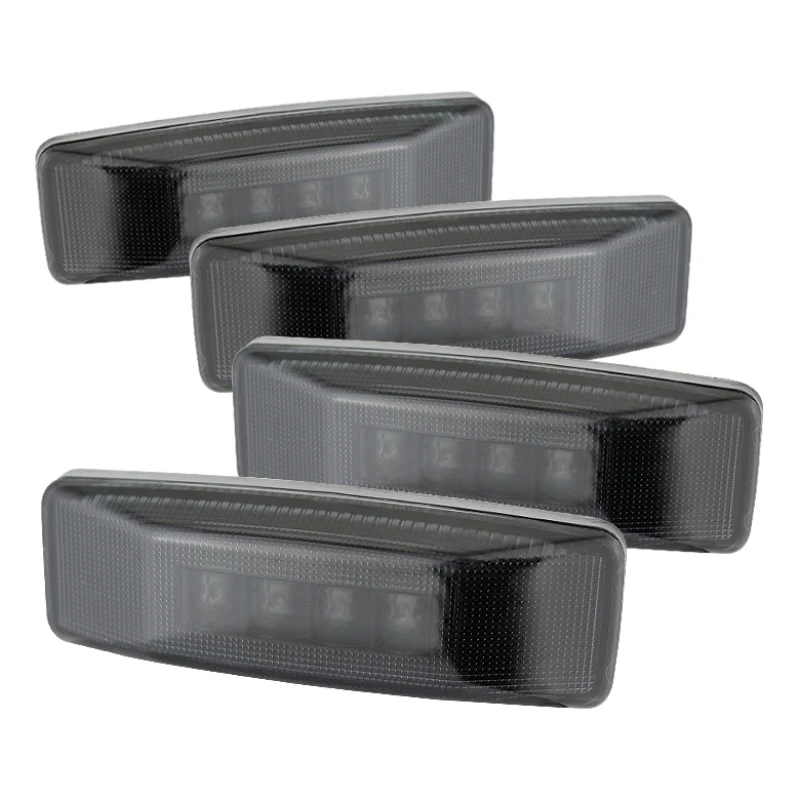 spyder_9924705-6794c2938500f Xtune Dodge Ram 94-02 Dually 2 Red LED+2 Amber LED Fender Lights 4pcs Smoke ACC-LED-DR94-FE-SM