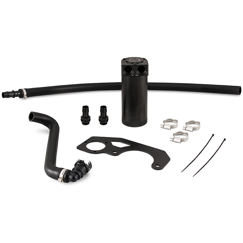 Mishimoto 2018+ Jeep Wrangler JL 2.0L Öl-Auffangbehälter-Kit - Schwarz