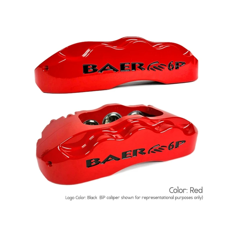 Baer Brakes 94-04 Ford Mustang (SN95) 13in Track4 Front SDZ Brake Kit - Red