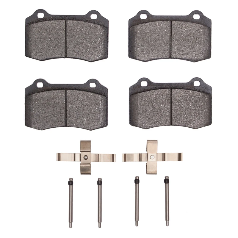 DFC 03-05 Jaguar XJR Rear 5000 Advanced Low Metallic Brake Pads and Hardware Kit