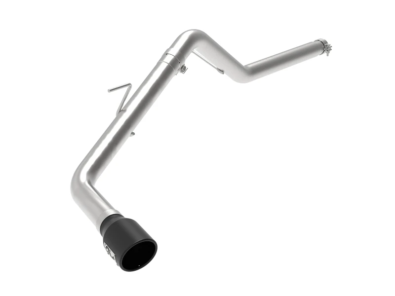 aFe Apollo GT Serie 3in 409 SS Axle-Back Auspuff 2019 Ford Ranger 2.3L mit schwarzen Spitzen