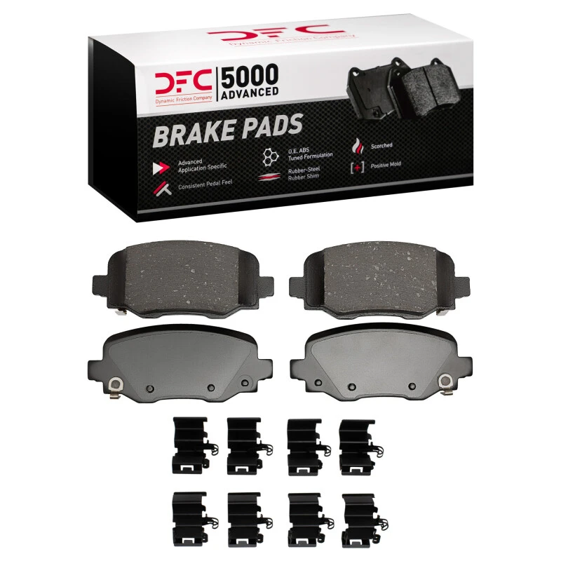 DFC 14-23 Chrysler 200 Rear 5000 Advanced Ceramic Brake Pads and Hardware Kit