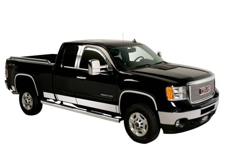 Putco 07-14 GMC Yukon - 4,75 Zoll Breit - 8 Stück - Edelstahl-Rocker-Panels