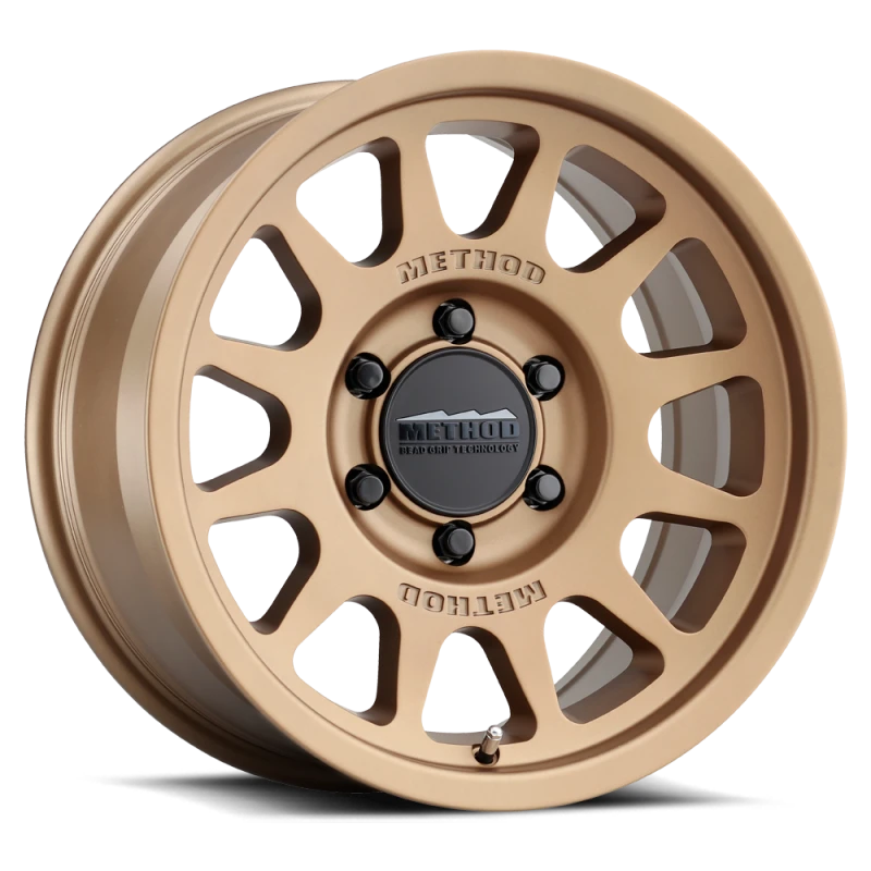 Method MR703 17x8.5 0mm Offset 6x5.5 106.25mm CB Method Bronze Wheel