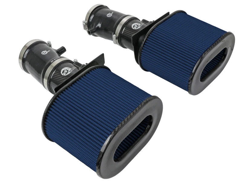aFe 15-21 Lamborghini Huracan V10-5.2L Track Series Intake System w/ Pro 5R Filter
