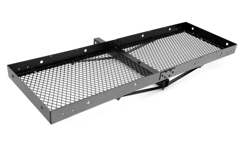 Lund Universeller 20-Zoll x 60-Zoll Basis-Cargo-Träger für 2-Zoll-Deichseln - Schwarz
