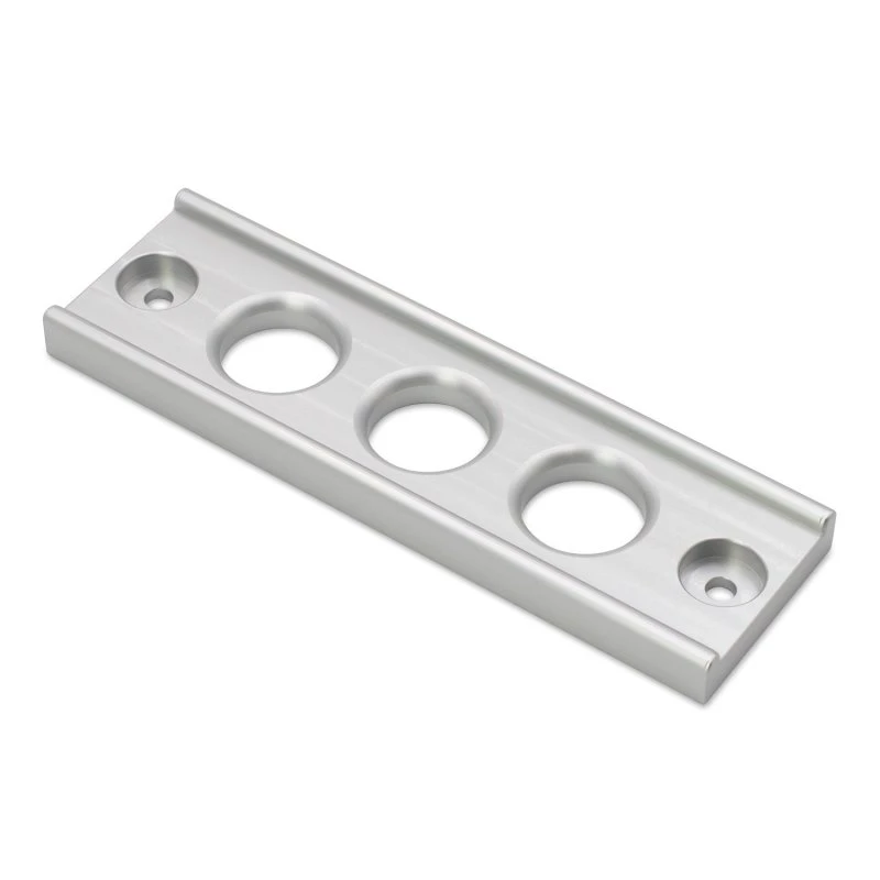 BLOX Racing Billet Battery Tiedown - Silber