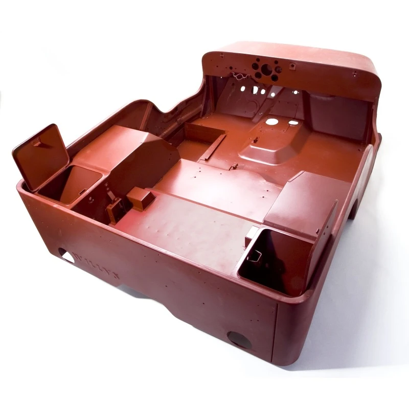 Omix Reproduktionsstahl-Karosseriebehälter - 41-42 Willys MB Early