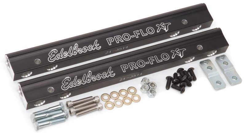 Edelbrock EFI Kraftstoffschienen-Kit SBC Pro-Flo XT für die Verwendung auf 7137 Einlass