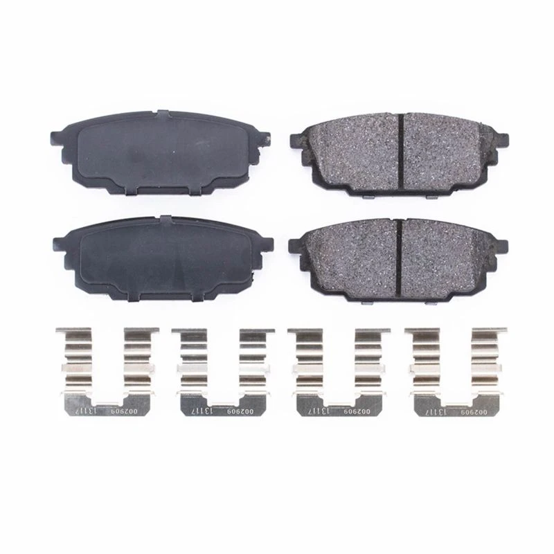 powerstop_17-892-6794511ed75ba Power Stop 01-03 Mazda Protege Rear Z17 Evolution Ceramic Brake Pads w/Hardware